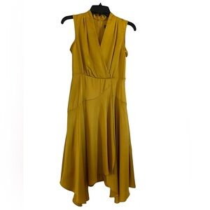 Melonie Sleeveless High-Low Fit +
Flare Dress